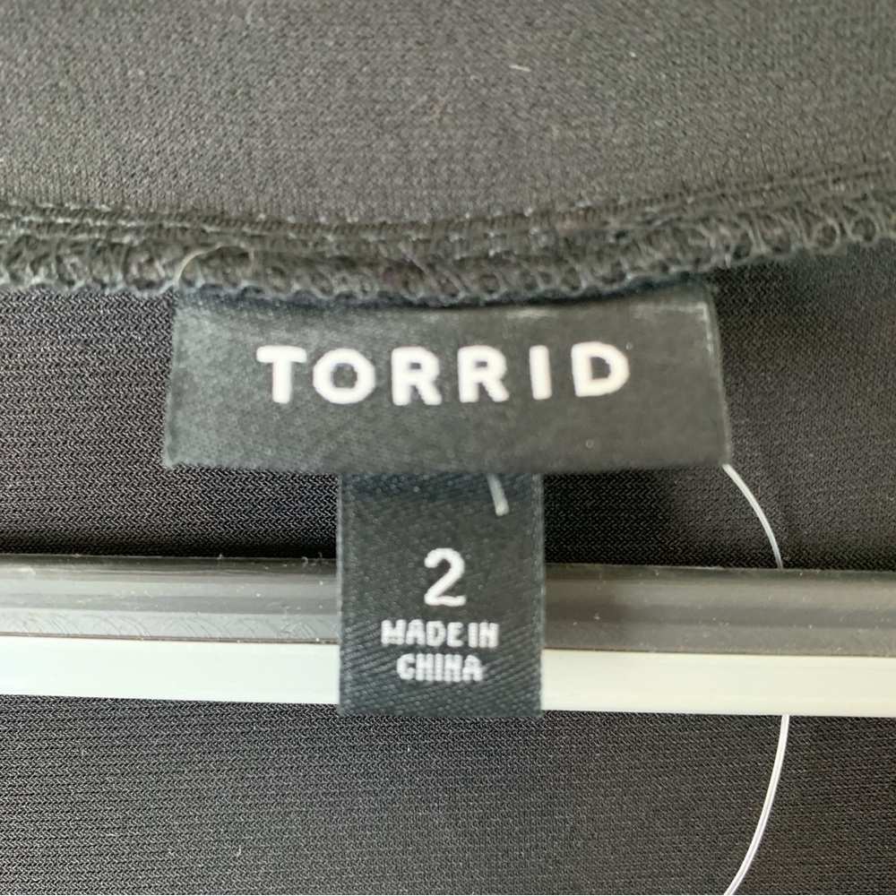 Torrid wrap pullover dress 3/4 sleeves -2 - Picture 4 of 13